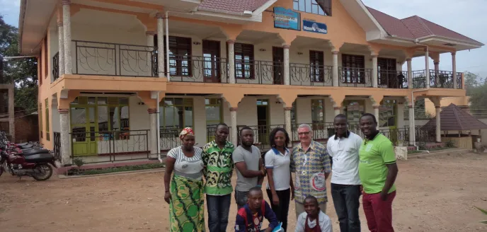 Centro Pedagógico en Congo, construido gracias a Manos Unidas. 