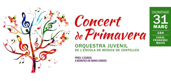 Concierto de la Orquesta juvenil de la Escuela de Música de Centelles