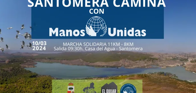 Santomera camina con Manos Unidas