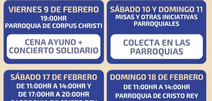 Chocolate solidario en Caspe