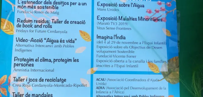 "Tardor Solidària" en Cerdanyola