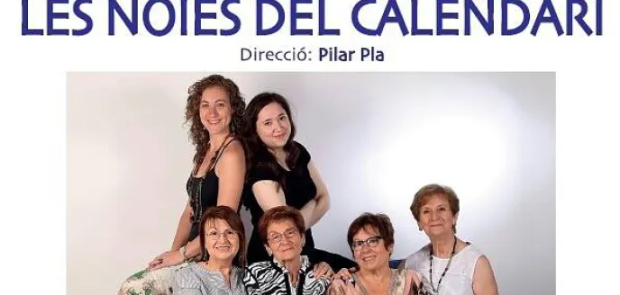 Obra de teatro solidaria "Les noies del calendari" en Cardedeu