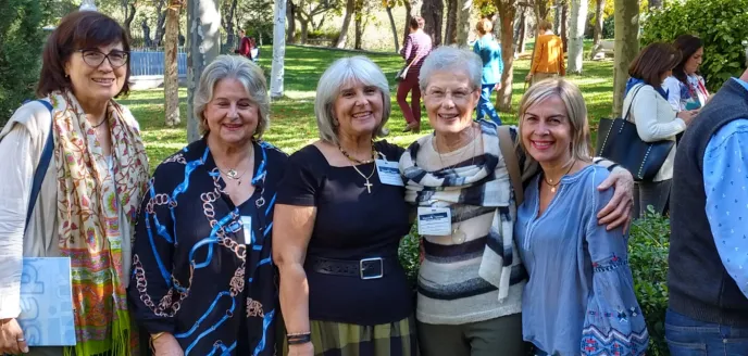 Voluntarias de Manos Unidas Valencia en las Jornadas de Formación.