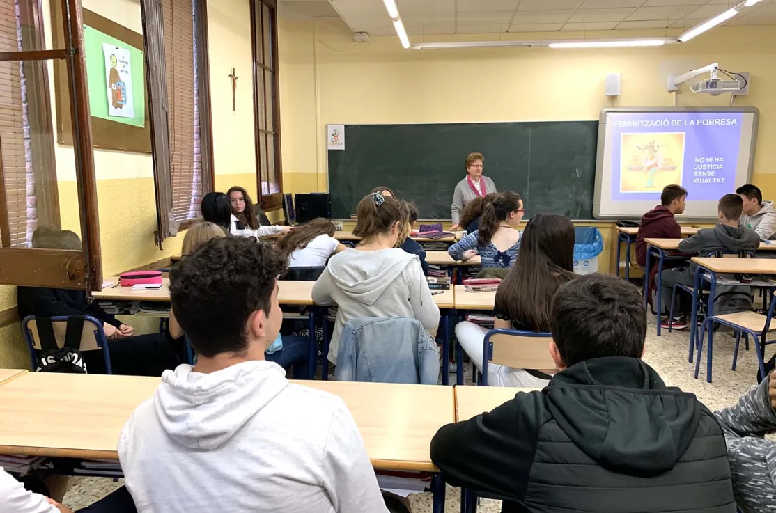 Charla en Colegio Teresianes de Tarragona