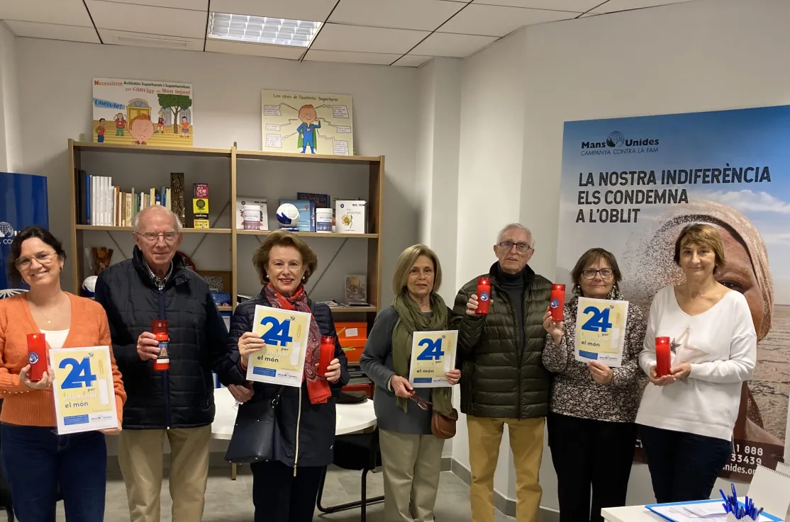 Membres de la familia Beguer-Larrumbe des de la Missió de Sant LLuís de Californiia, EEUU, participen a les 24 hores