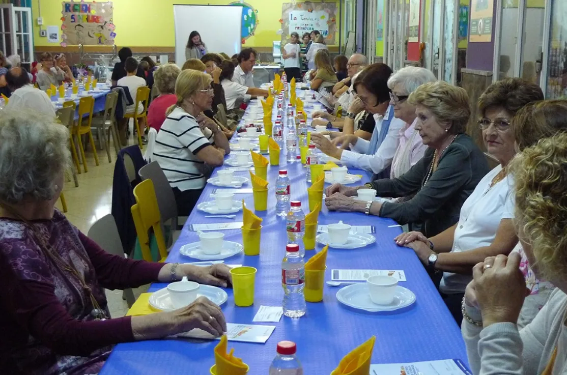 "Merienda del hambre" en Tarragona