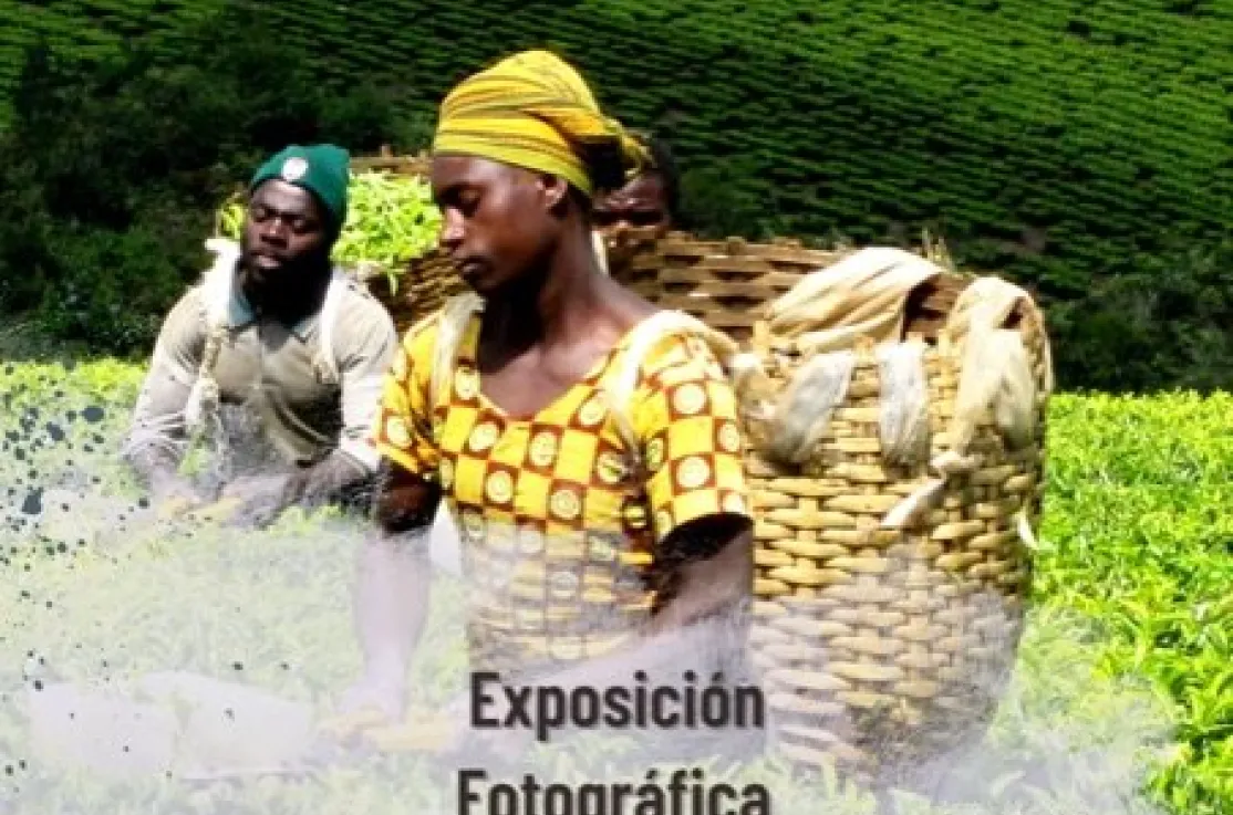 Foto de Jimena Francos en Tanzania. Exposición fotográfica Coordinadora ONGD Navarra.