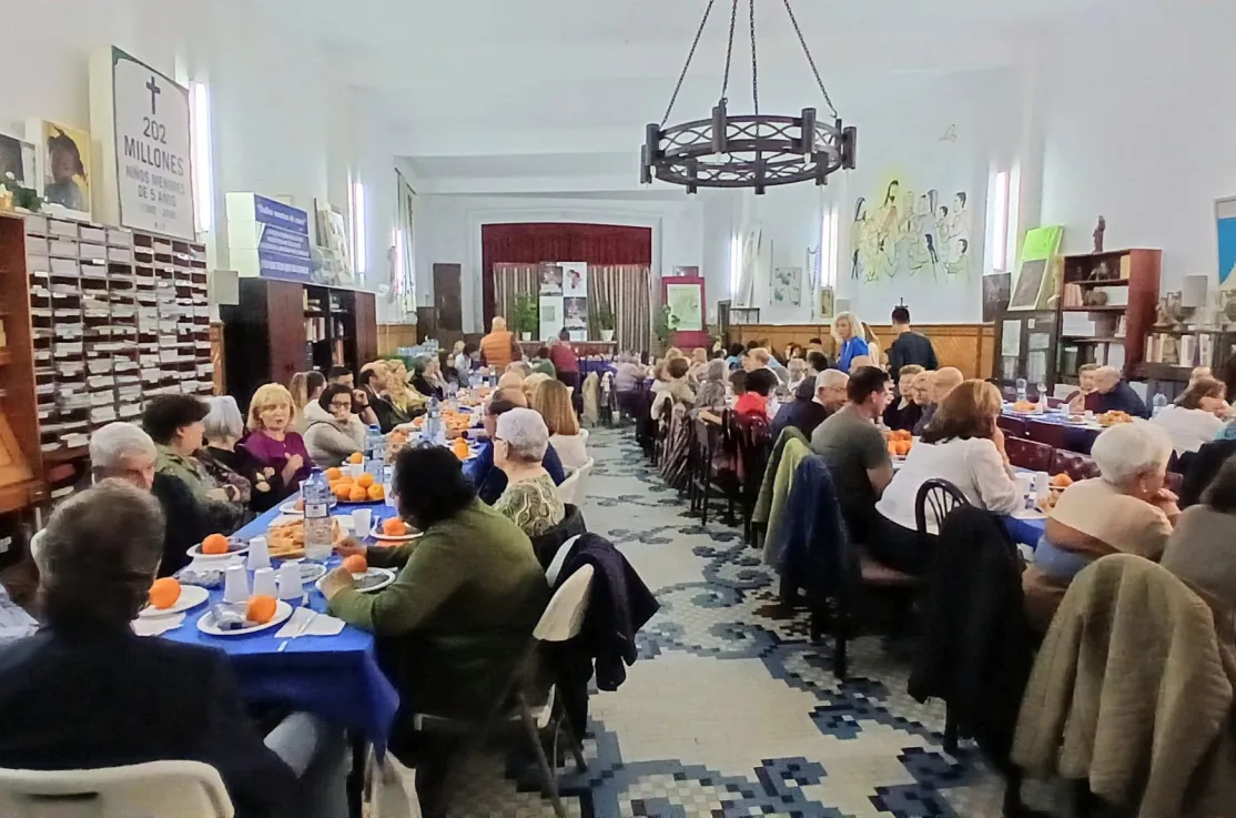 Cena del hambre de Meliana Manos Unidas Valencia