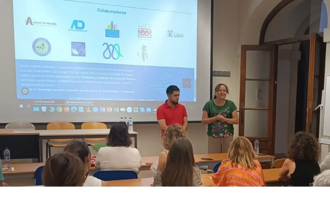 Eloísa y Yuri de ACOES (Honduras)