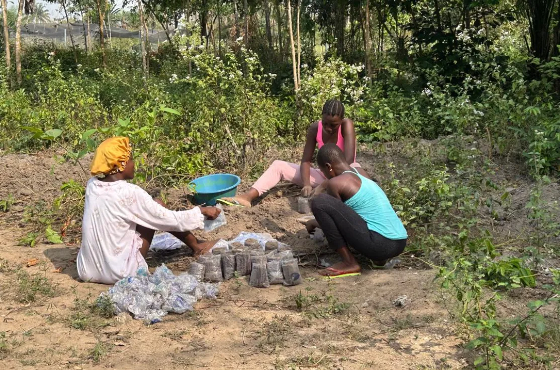 Jovenes adictas al Kush en Sierra Leona. Foto: Cáritas Freetown
