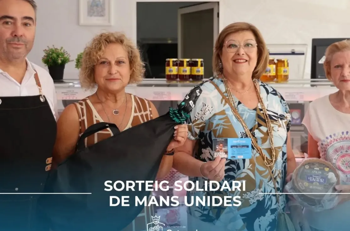 Sorteo en Catarroja Manos Unidas Valencia
