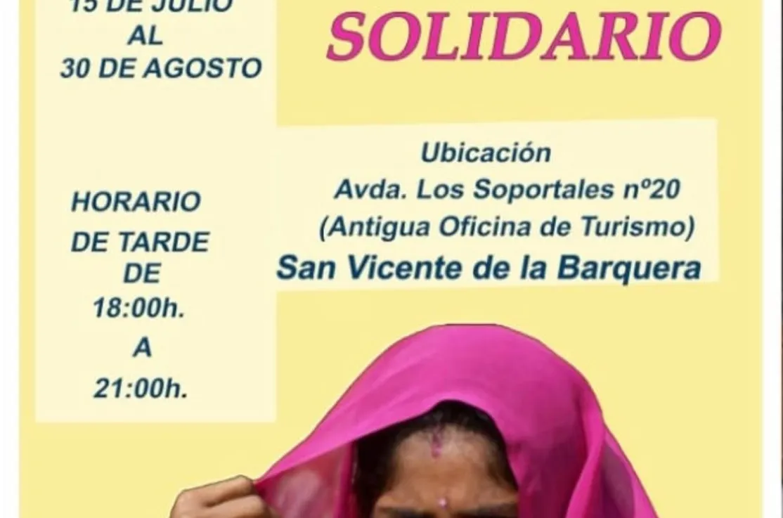 cartel de la actividad