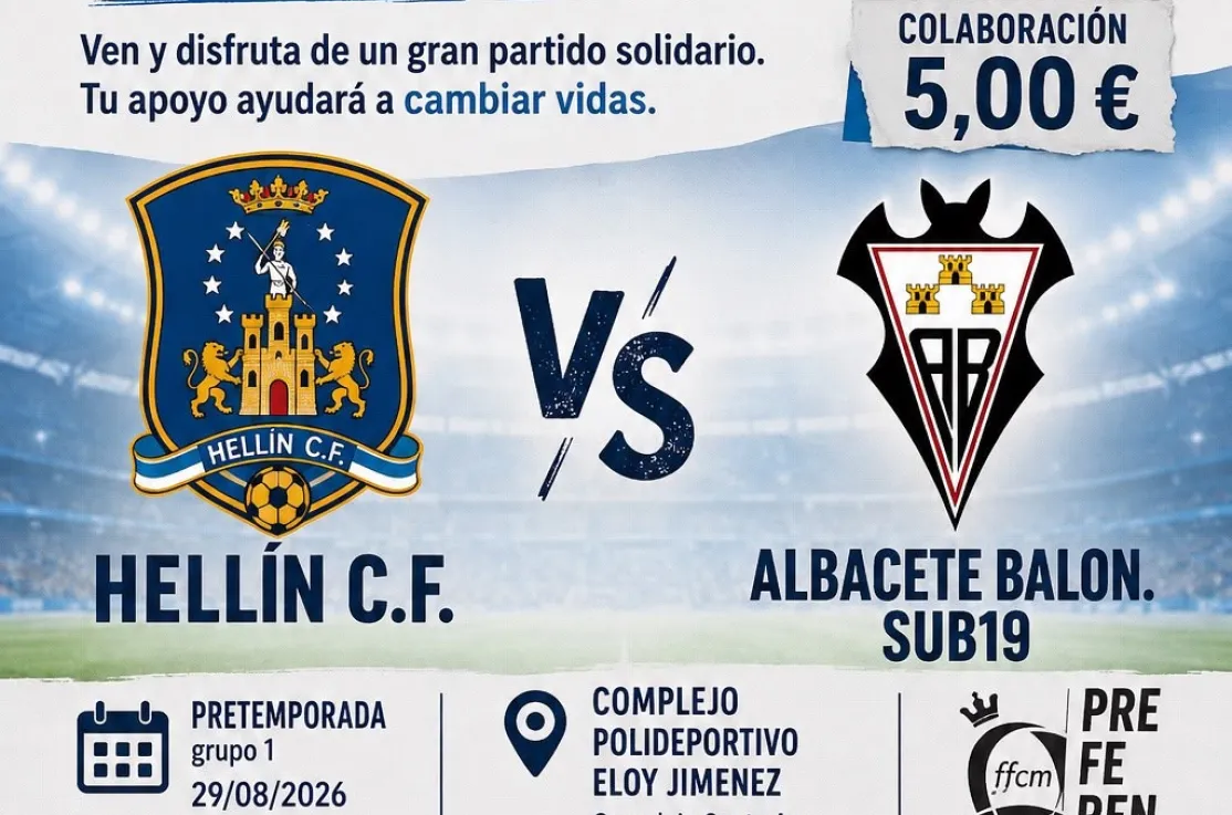 partido benéfico Hellín