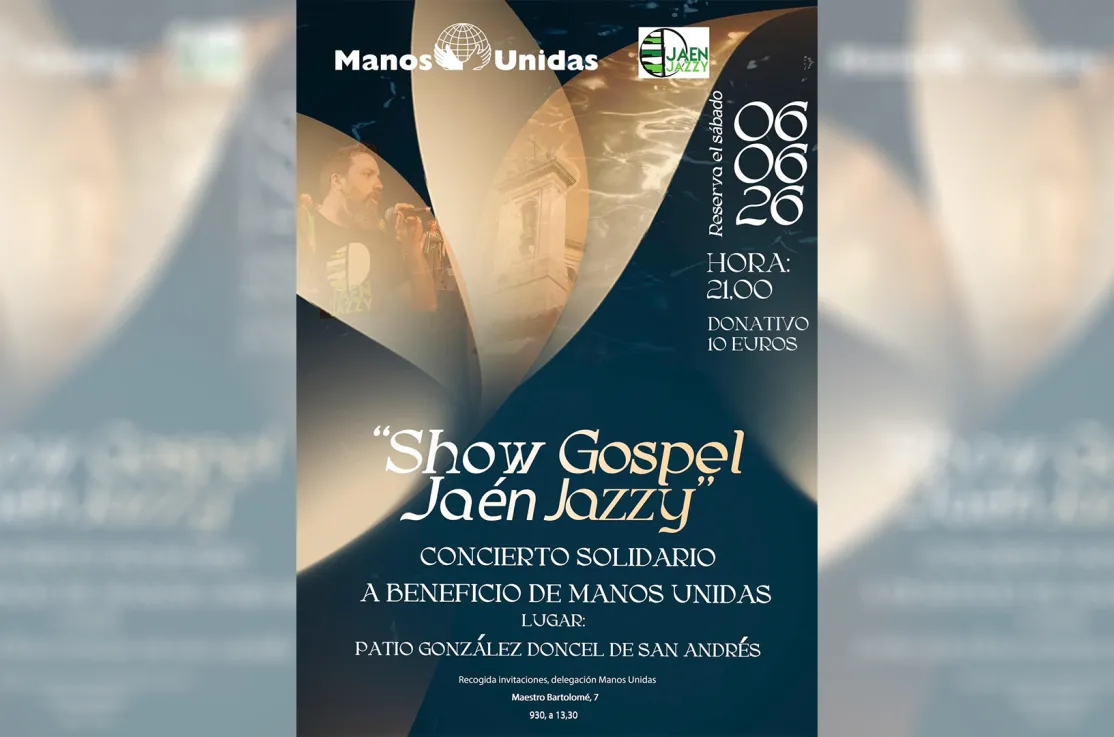 Cartel Show Gospel Jaén Jazzy