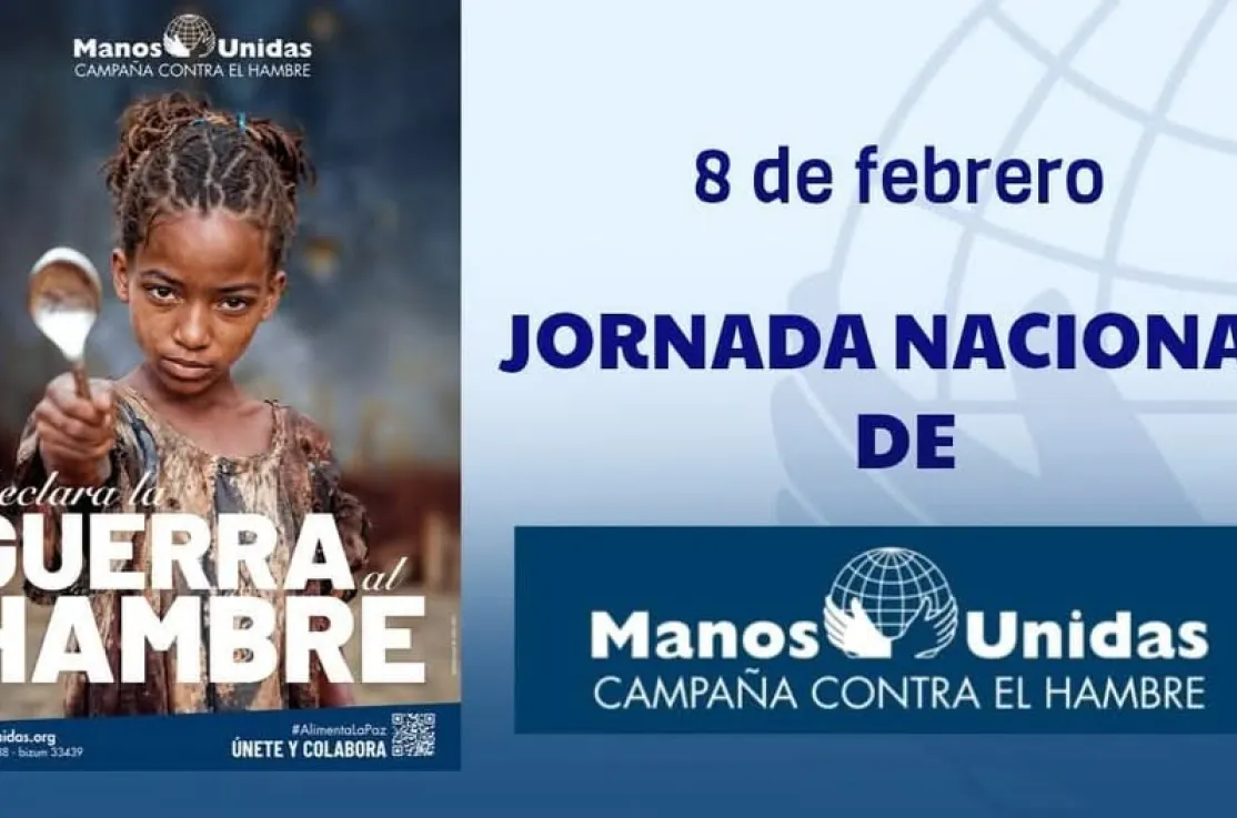 Cartel JORNADA NACIONAL DE MANOS UNIDAS