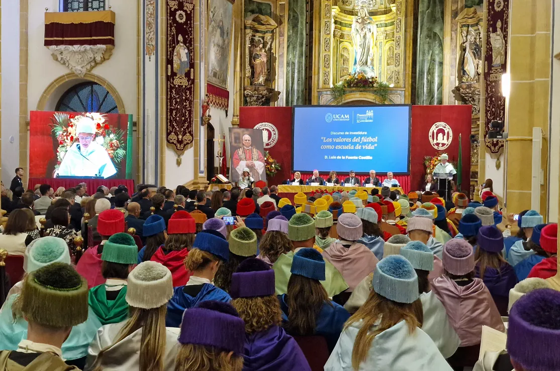  acto de apertura del curso académico 2026-2027 de la Universidad Católica San Antonio de Murcia (UCAM)