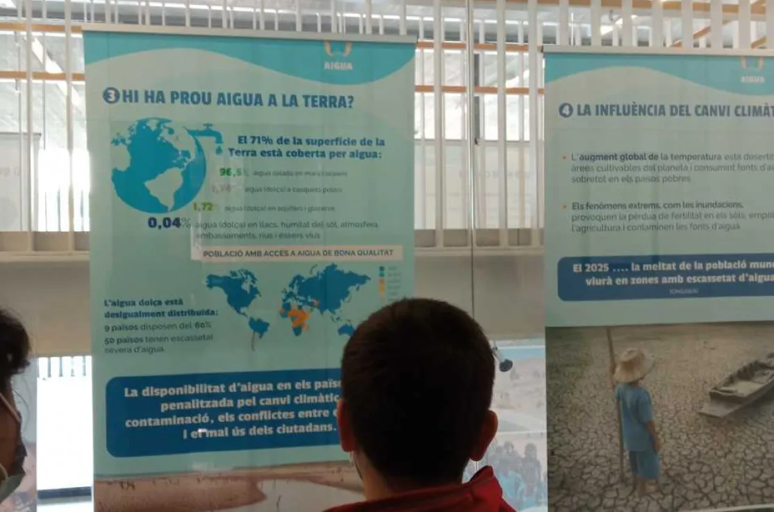 Exposición "El agua es esencial para la vida"