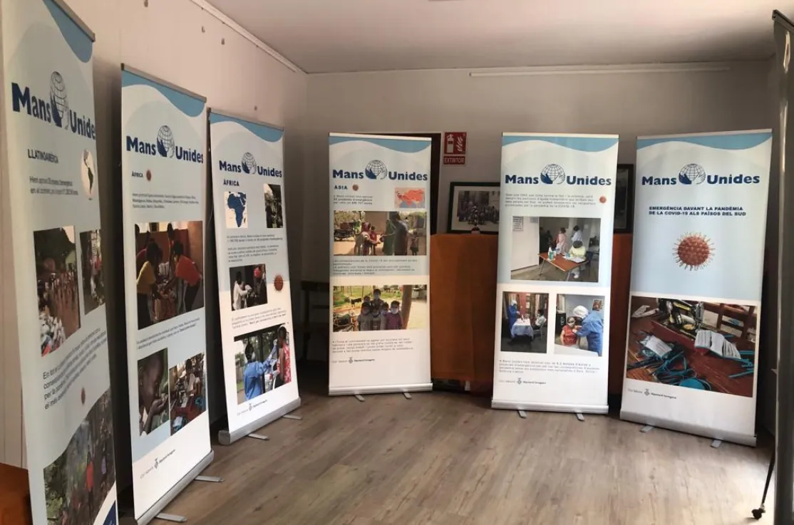 Exposición "Emergència pandèmia Covid-19 als països del Sud"