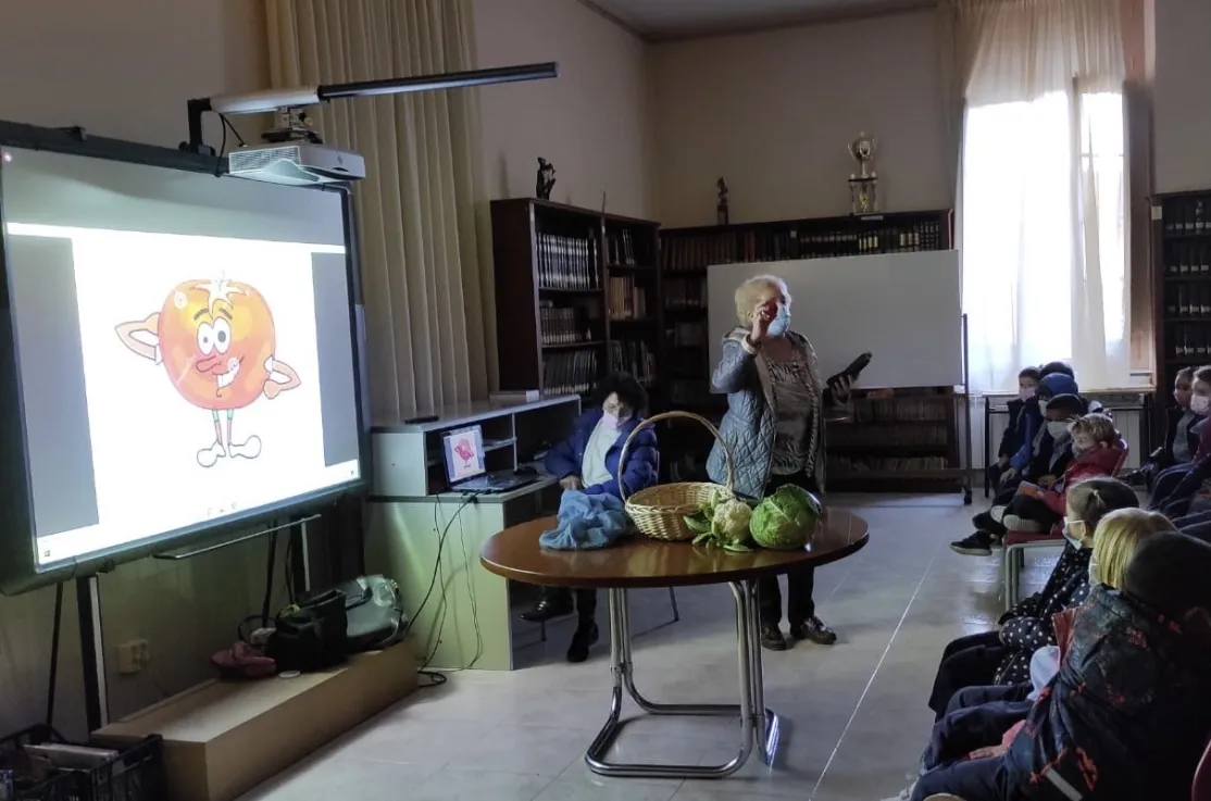 Cuentacuentos en Colegio Claret de Valls