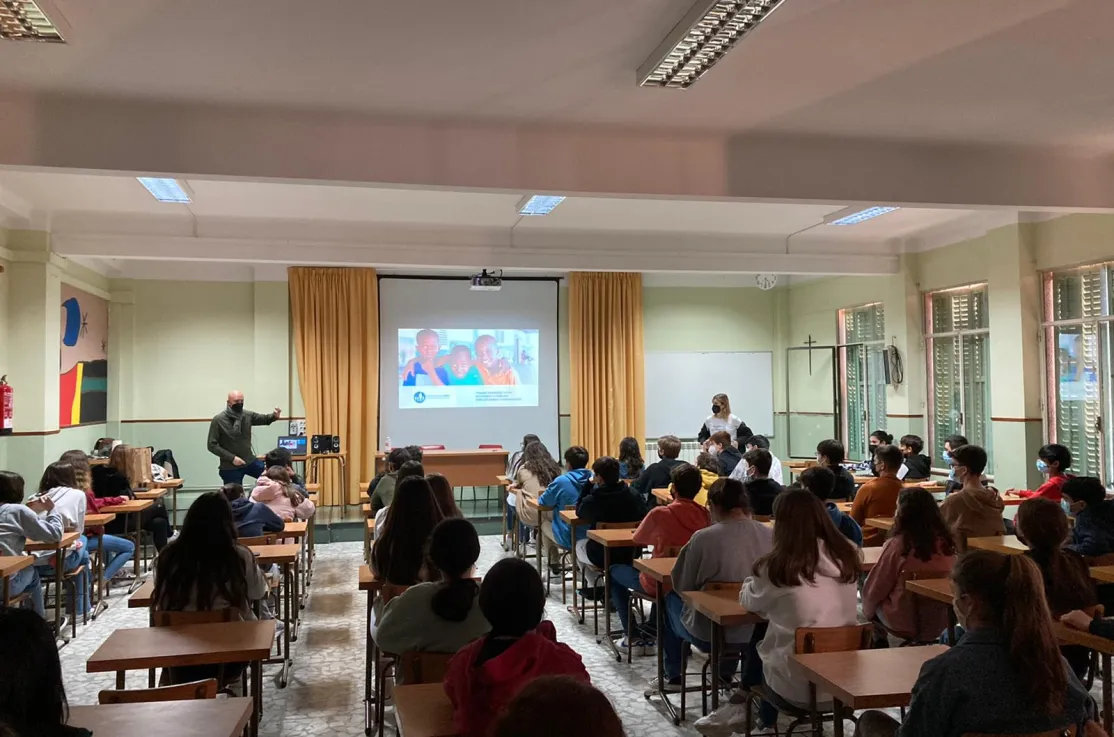 Charla en Col·legi Sagrat Cor