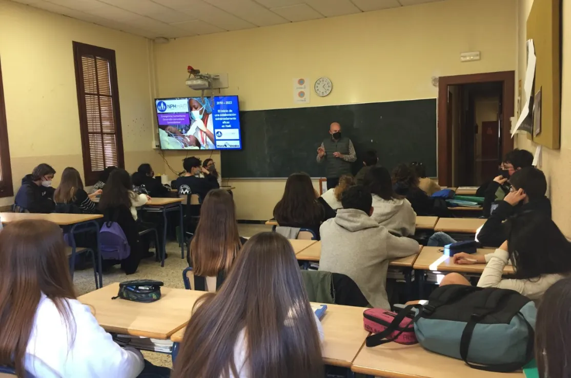 Charla en Colegio Teresianas de Tarragona