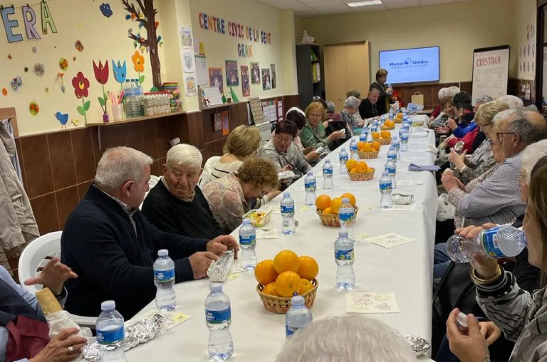 Cena de Mochila Solidaria en Vilabella