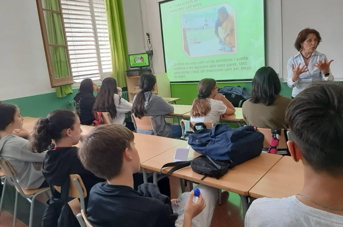 Charla en Instituto Tarragona