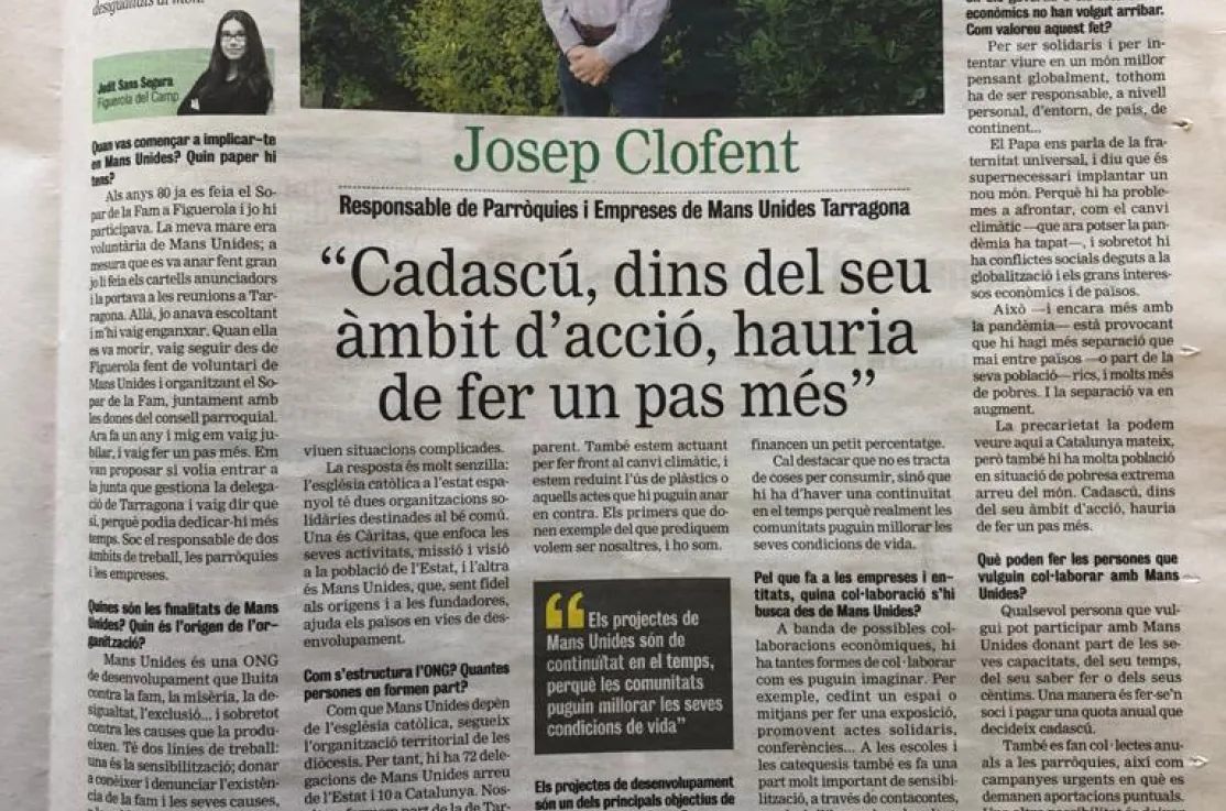 Entrevista a Josep Clofent