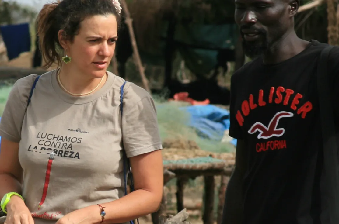 Alejandra Escalada, expatriada desde 2015 en Senegal