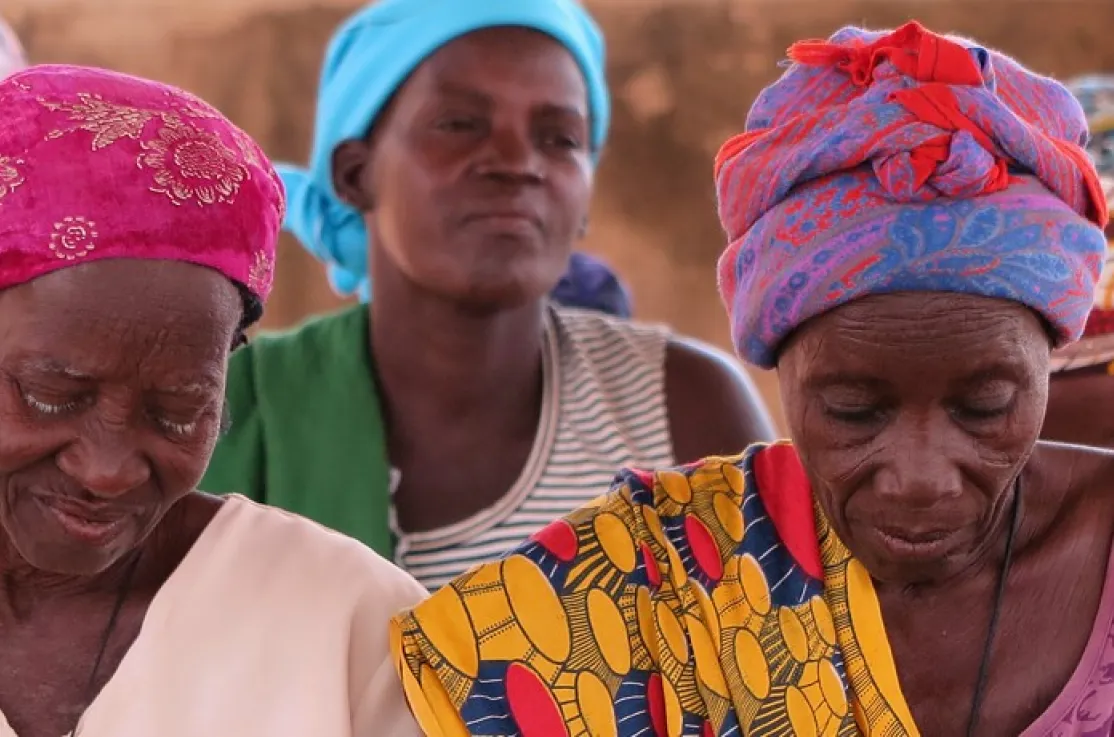 Mujeres Viudas en Burkina Faso. Foto: Manos Unidas