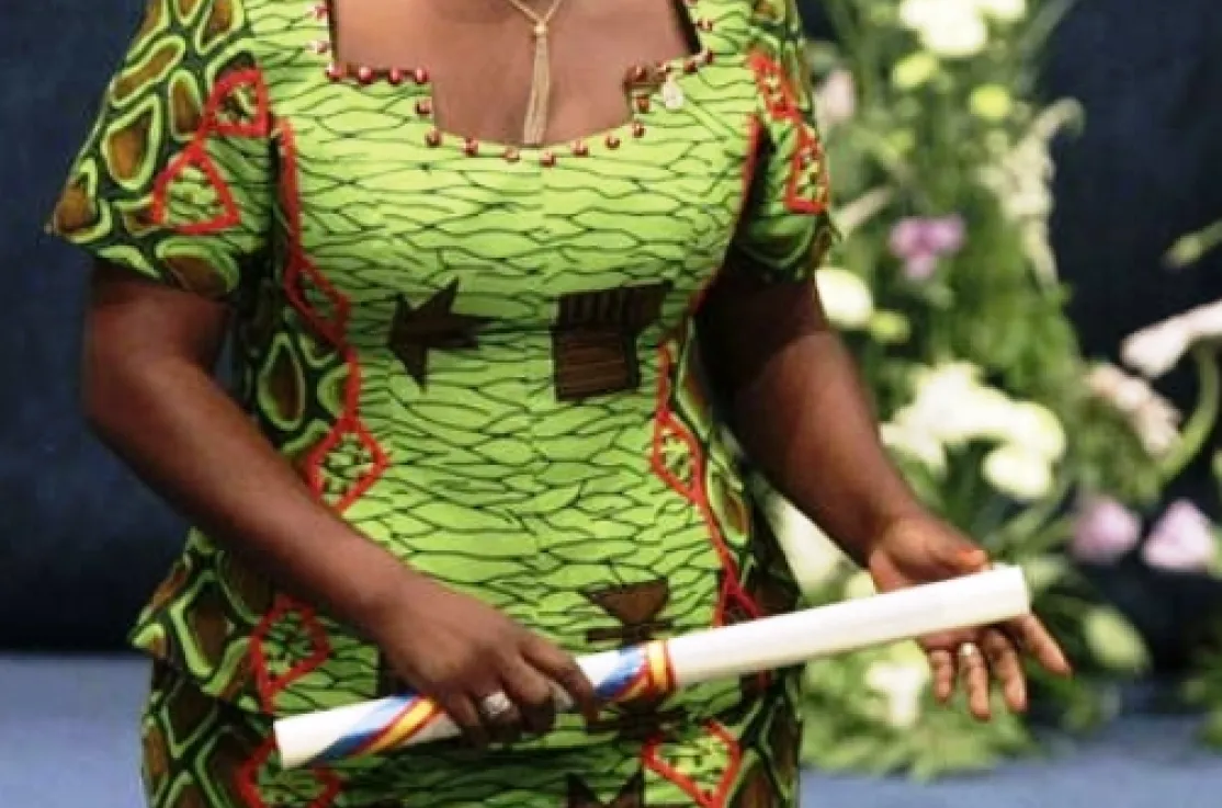 Caddy Adzuba, ganadora del Premio Príncipe de Asturias 2014