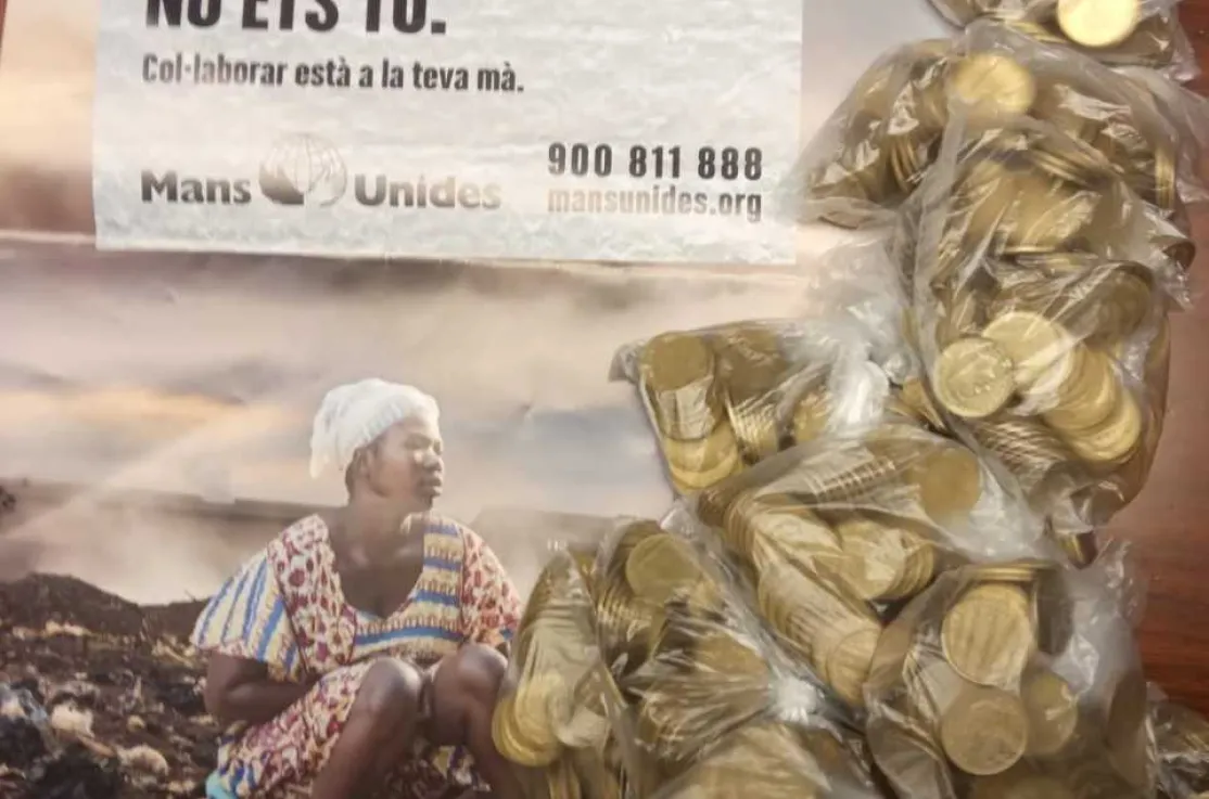 Campaña "Peseta solidaria"