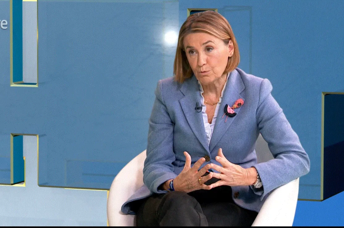 Cecilia Pilar, presidenta Manos Unidas en RTVE. Captura pantalla