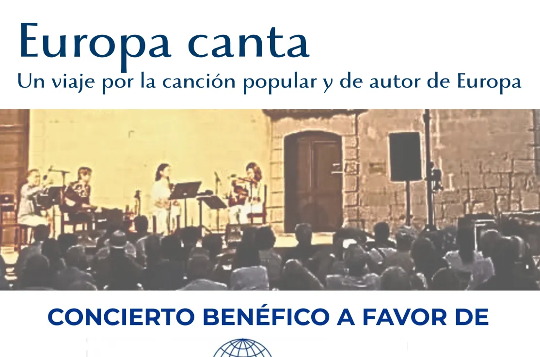 Cartel del concierto del Cuarteto AMANI en Sta. M. Magdalena a favor de Manos Unidas 2026