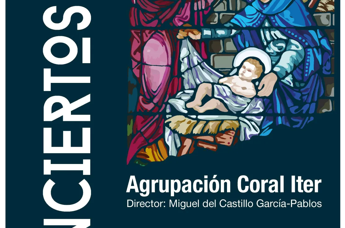 Cartel del Concierto de Navidad 2023 de Manos Unidas Madrid
