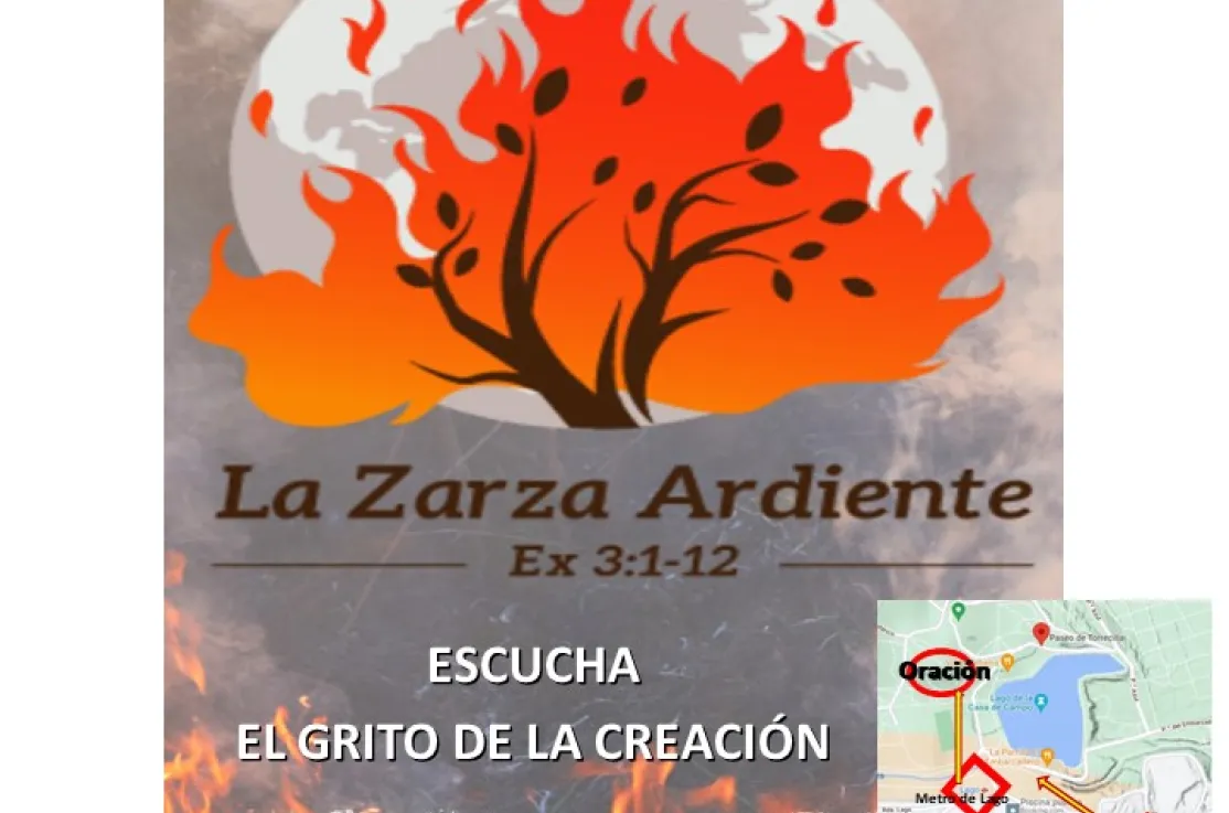 Cartel de la Jornada de Oración por el Cuidado de la Creación en Madrid  2022         