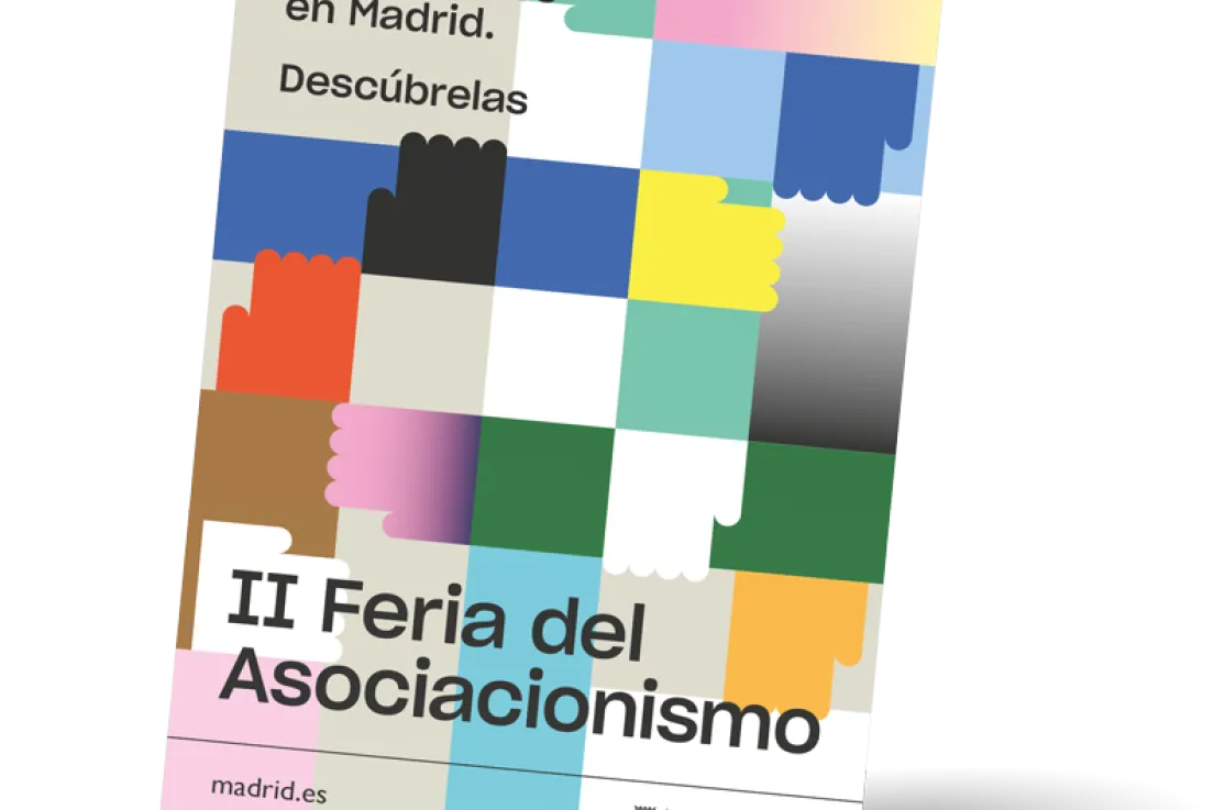 Cartel de la II Feria del Asociacionismo de Madrid 2020
