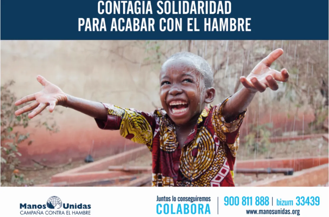 Manos Unidas lanza su Campaña 62: Contagia solidaridad para acabar con el hambre