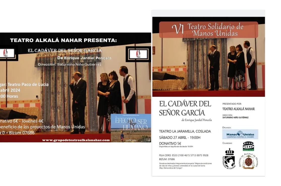 Carteles anunciadores del evento
