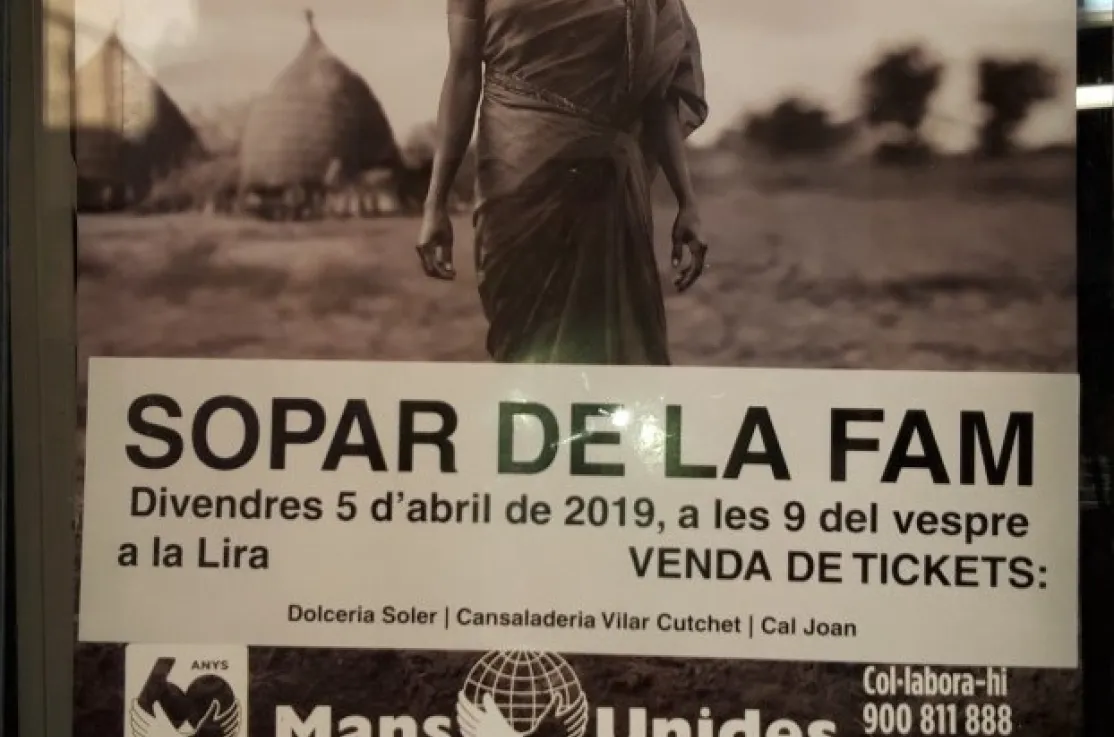 Cena solidaria en El Vendrell
