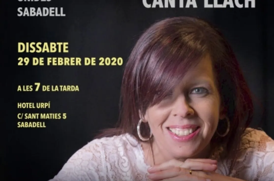 Concierto solidario de Neus Mar en Sabadell