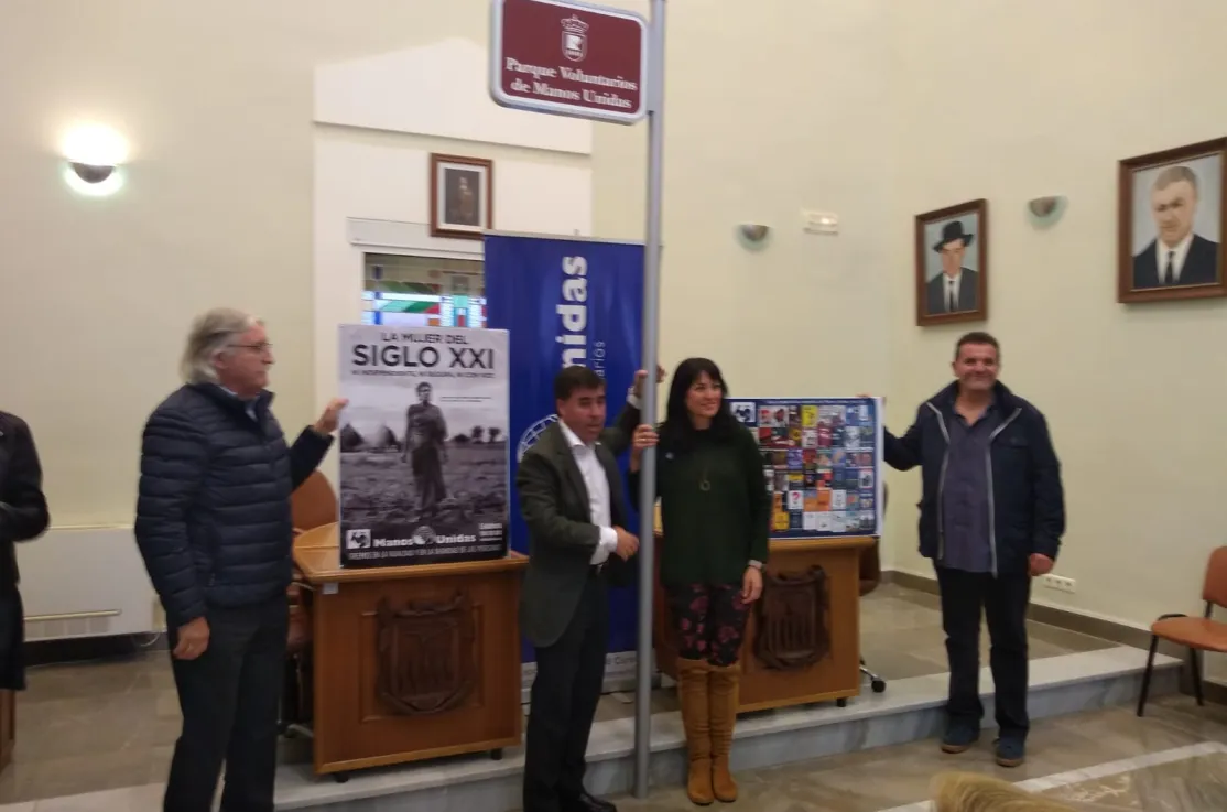 Inauguración parque Voluntarios de Manos Unidas