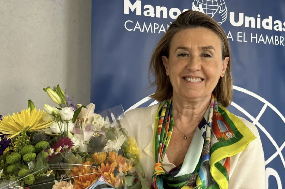 Cecilia Pilar - Reelegida Presidenta de Manos Unidas - mayo-2025