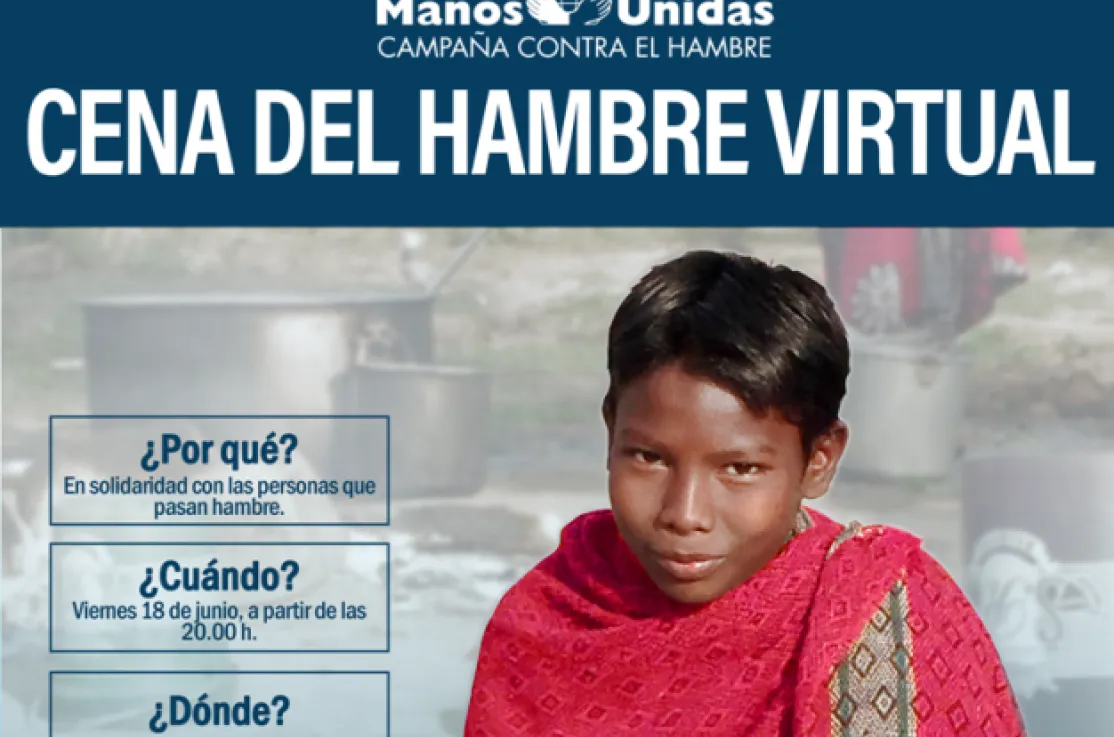 Cena del Hambre Virtual de Manos Unidas Valencia