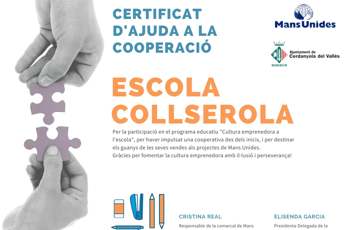Certificado de Ayuda a la Cooperación