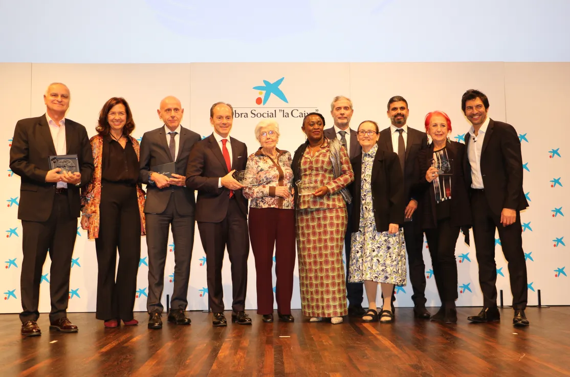 Acto de entrega de premios 60 aniversario de Manos Unidas