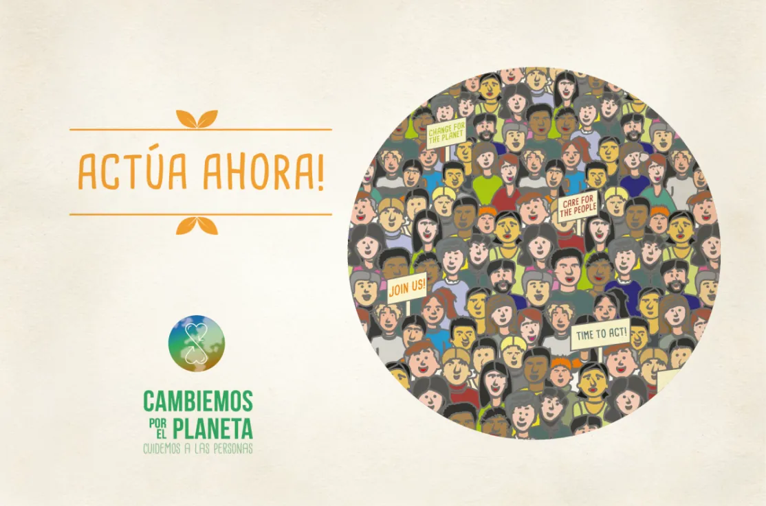 Campaña para generar un estilo de vida sostenible