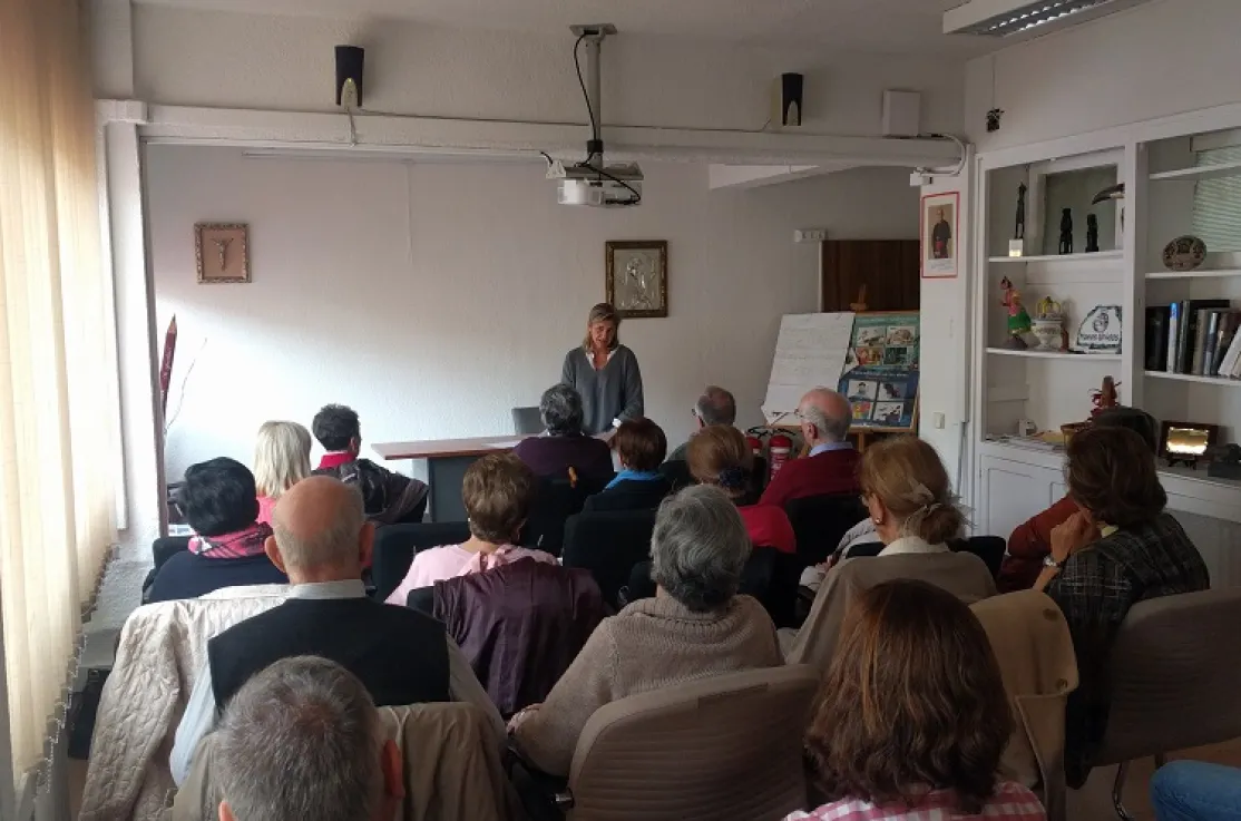 Charla sobre Economia Civil en Manos Unidas Madrid