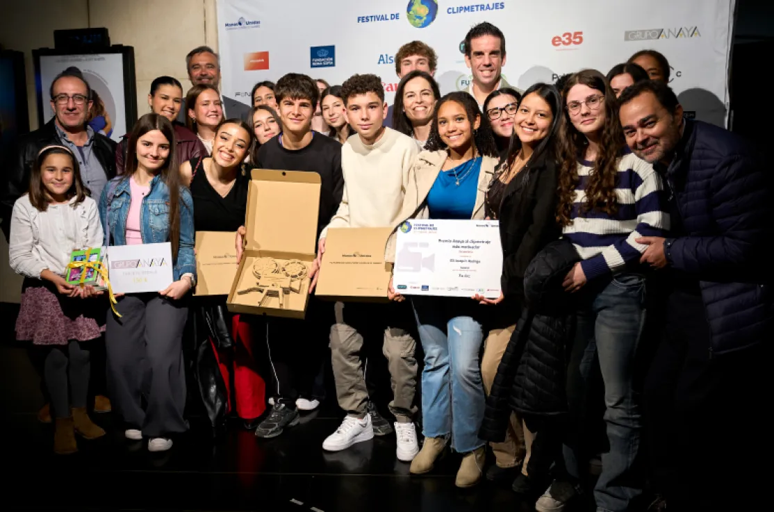 IES Joaquín Rodrigo 1er premio nacional de Clipmetrajes 2026 de Manos Unidas
