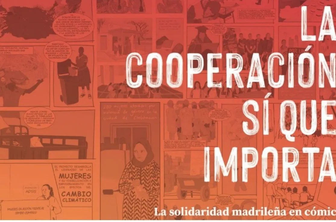 Un proyecto de Manos Unidas en el Cómic editado por la Red de ONGD de Madrid 